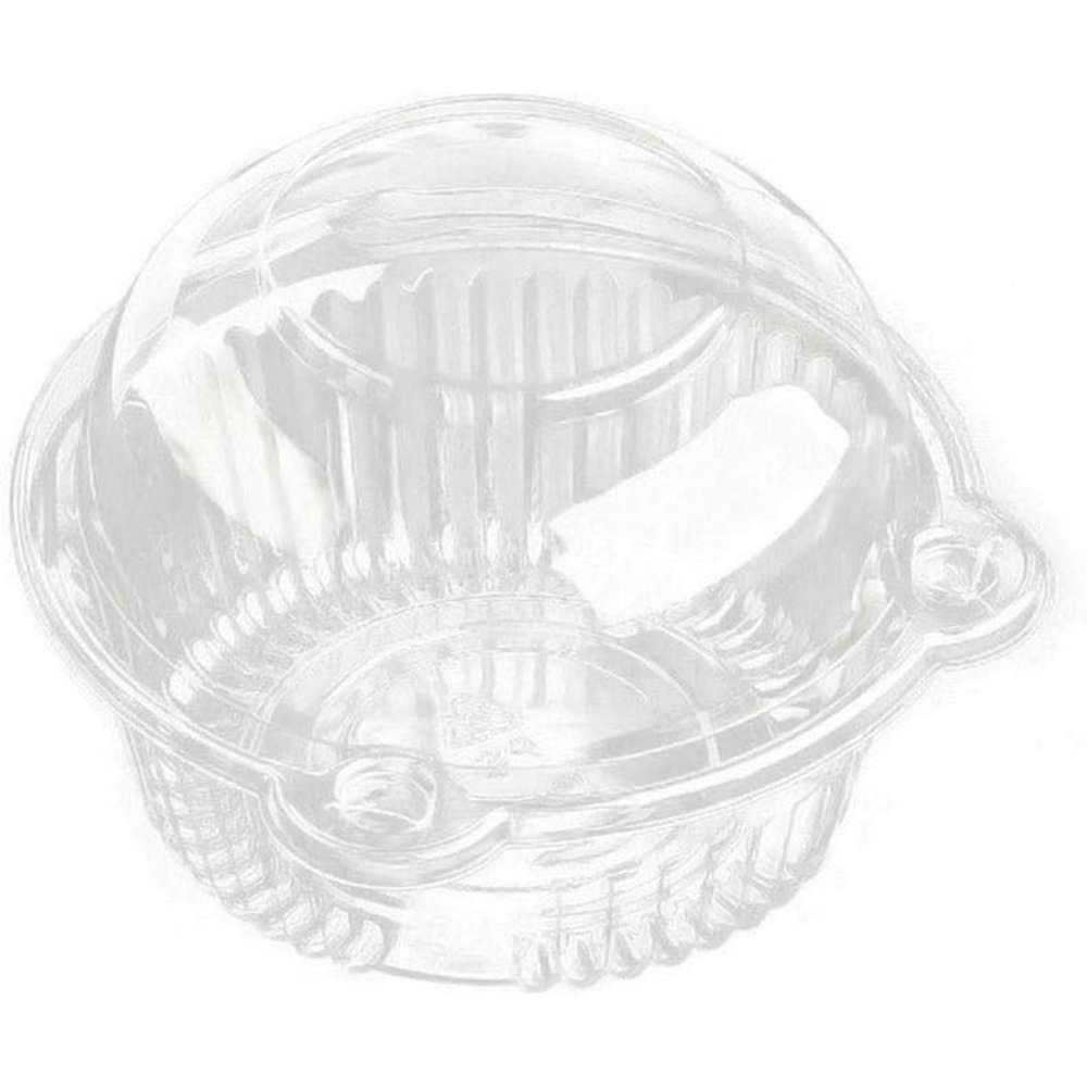 Plastic Dome Clear - Индивидуальные подставки для кексов, 50 шт.,