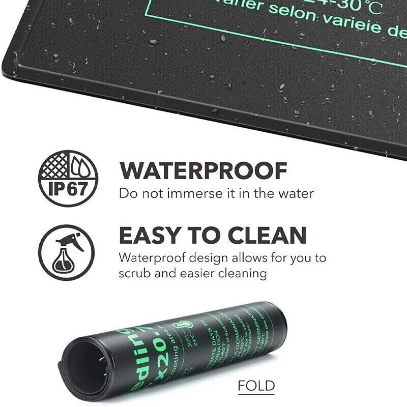 Heat Mat Seedling - LERWAY 21 Вт нагревательный коврик для