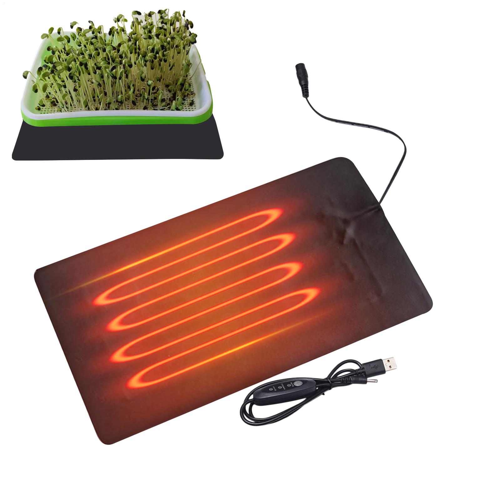 Heat Mat Seedling - 8,5 Вт USB-нагревательные коврики для рассады,