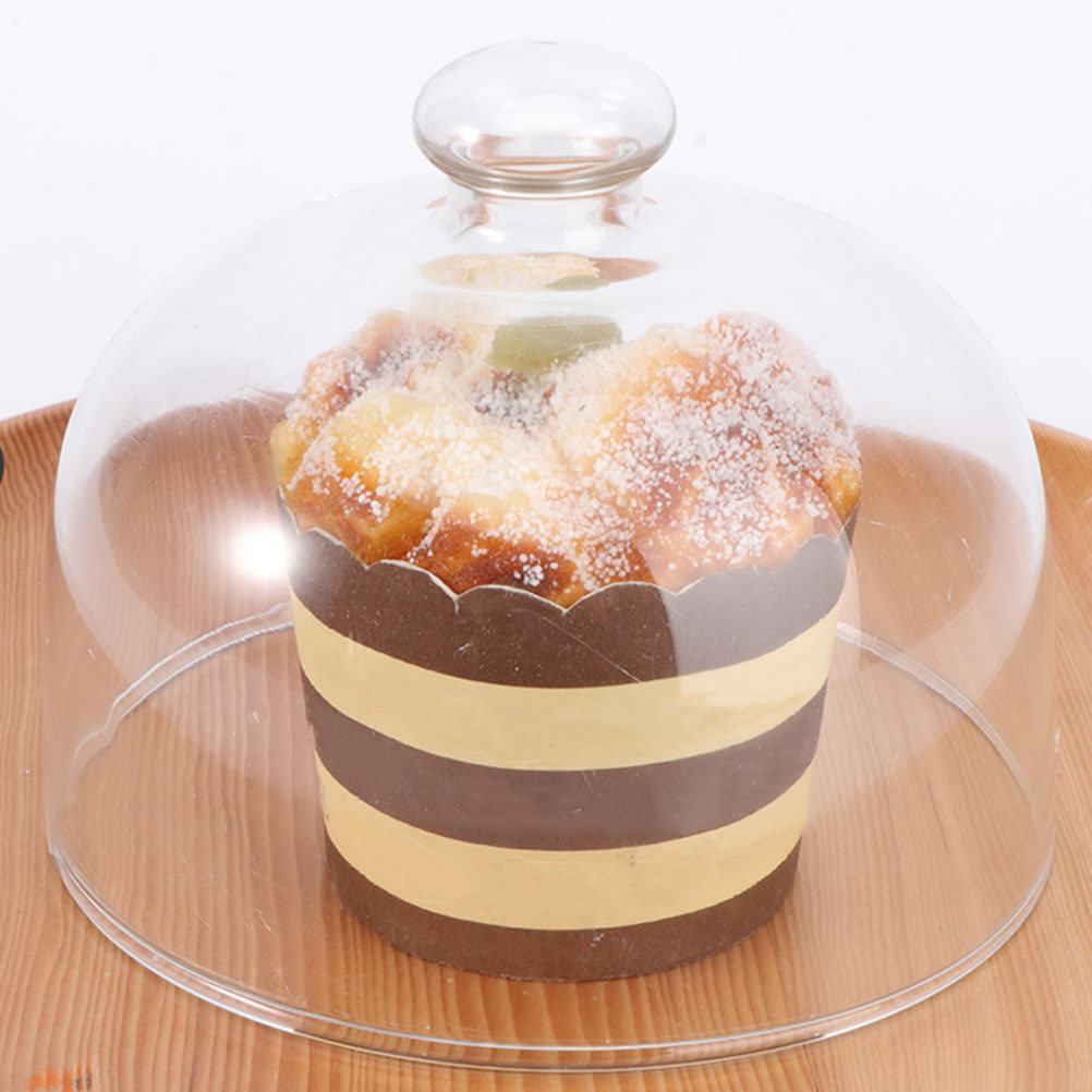 Plastic Dome Clear - 2 шт. Прозрачные стеклянные колпаки-крышки для