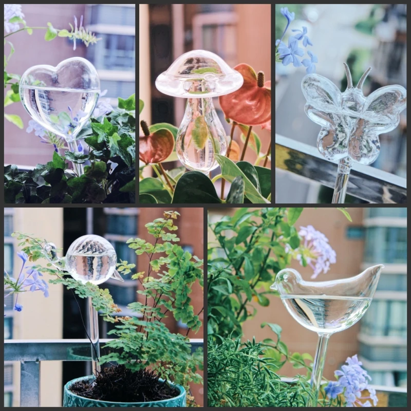 Self Watering Insert - Креативное стеклянное устройство для полива растений