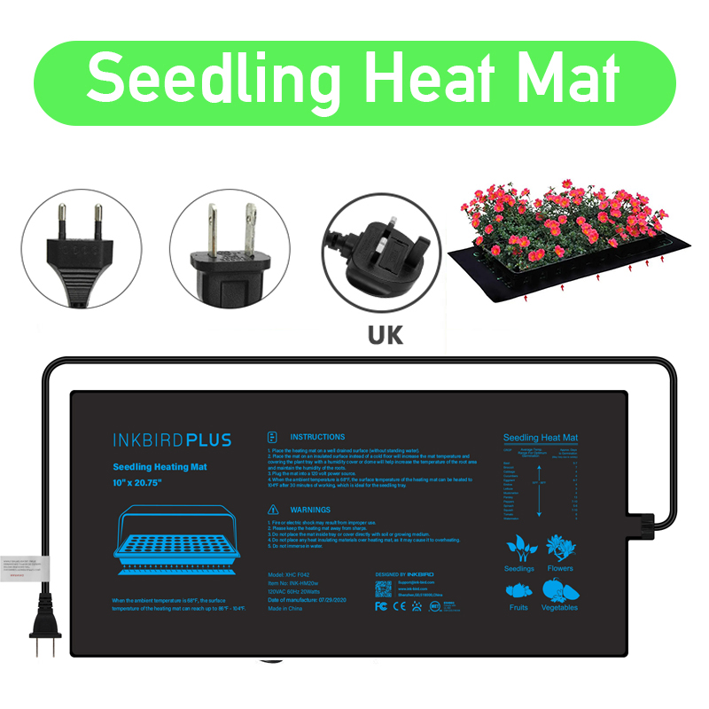 Heat Mat Seedling - Водонепроницаемый греющий коврик для рассады с