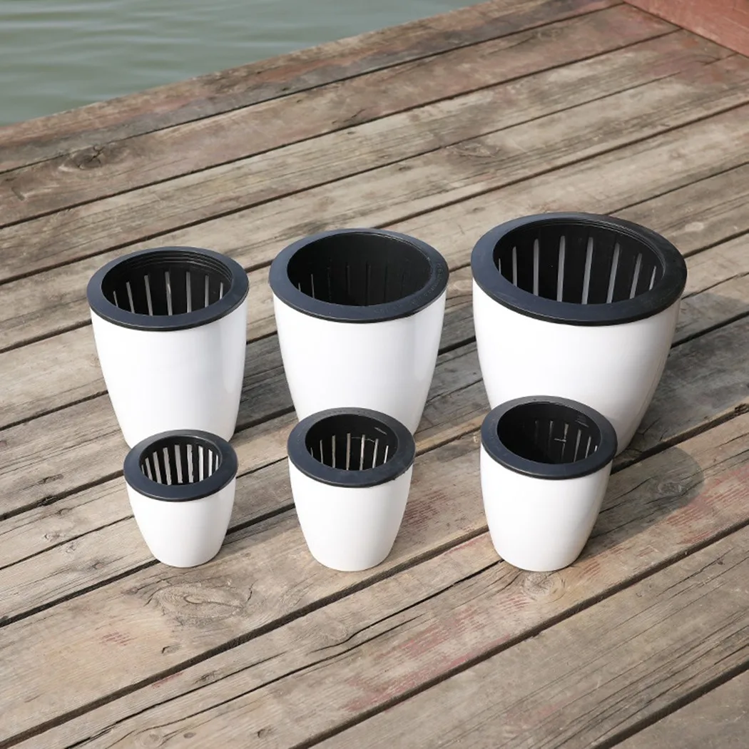 Ленивый цветочный горшок, само – обзор и цена Self Watering Insert