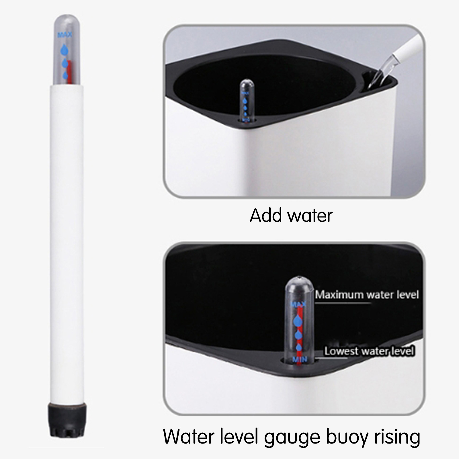 3-размерный ленивый цветочный  – обзор и цена Self Watering Insert