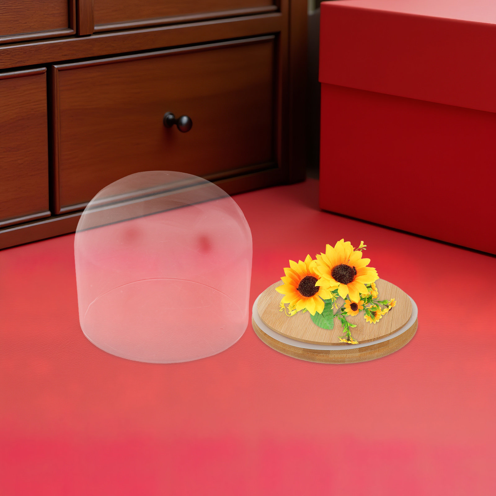 Прозрачный стеклянный купол-ко – обзор и цена Plastic Dome Clear