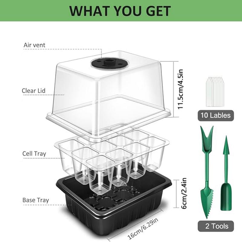 Поддон для рассады с лампами д – обзор и цена Humidity Dome Kit