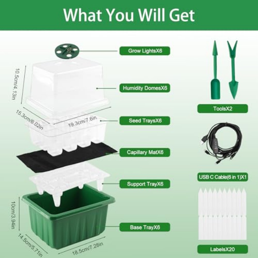 Набор для проращивания семян с – обзор и цена Humidity Dome Kit