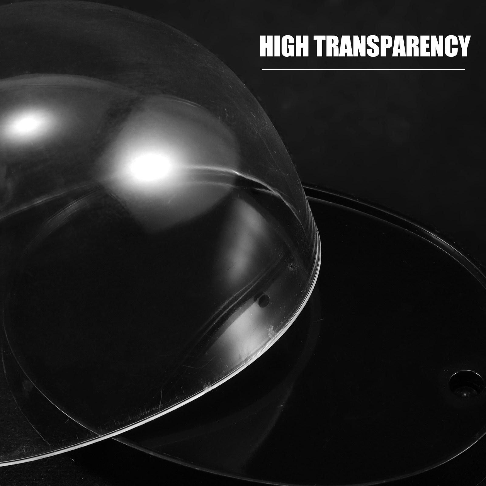 5 комплектов высокопрозрачных  – обзор и цена Plastic Dome Clear