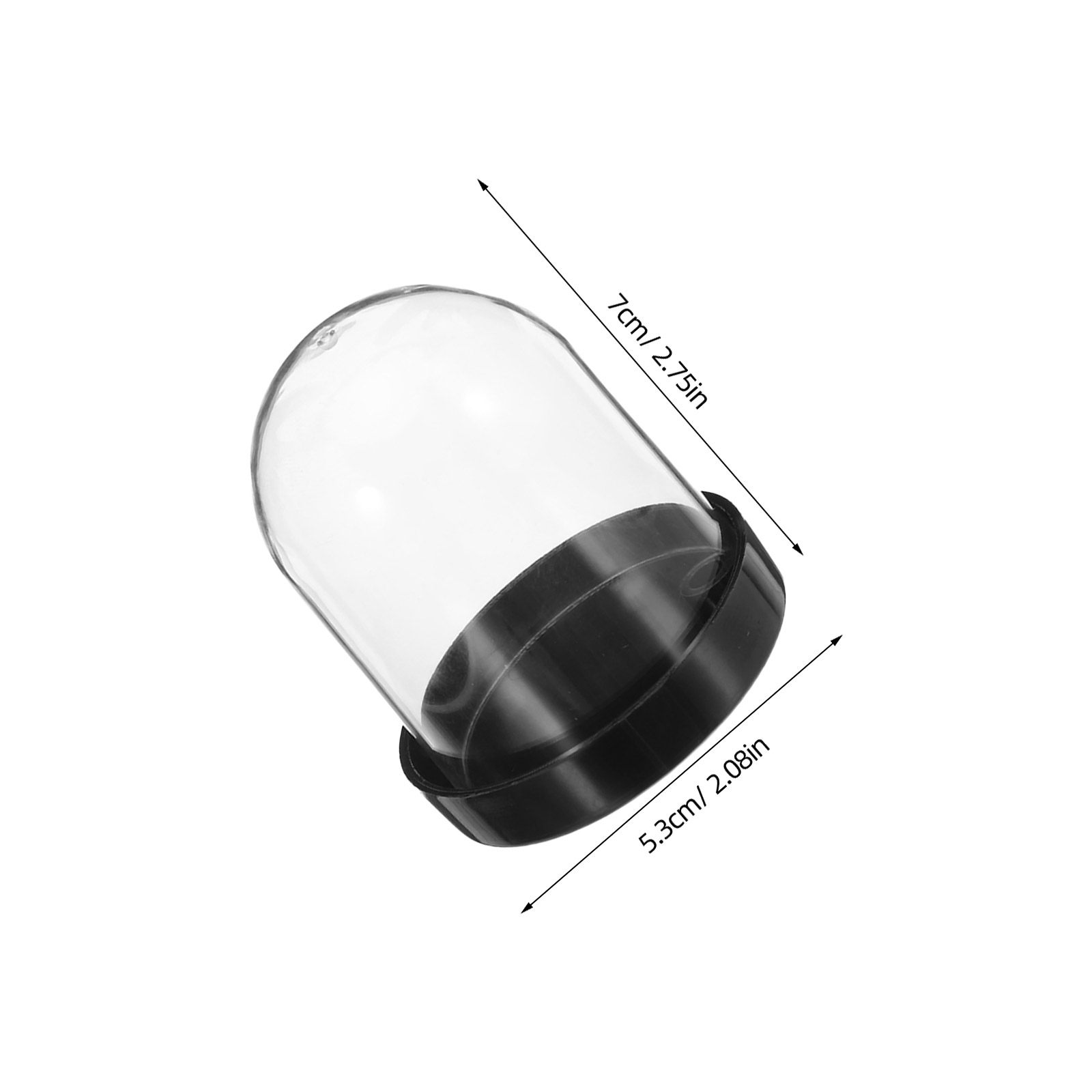 Набор из 4 прозрачных куполов- – обзор и цена Plastic Dome Clear
