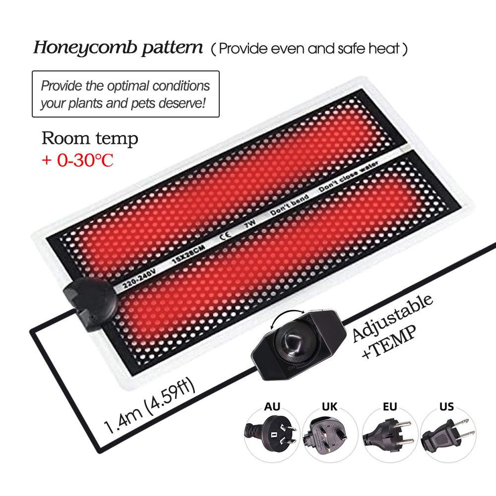 Подогреватель для садовых саже – обзор и цена Heat Mat Seedling