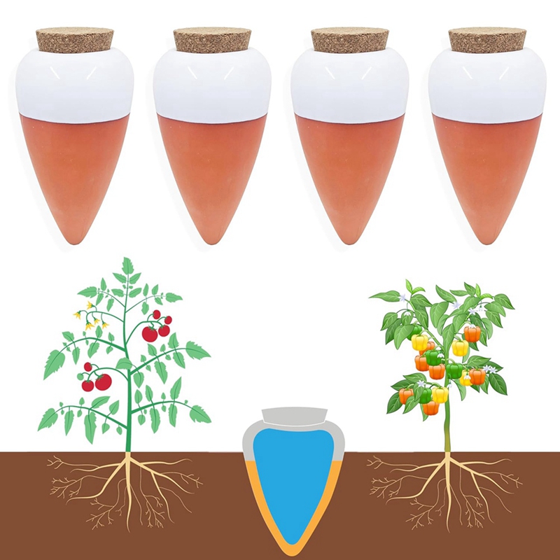 4 шт., баночки для полива раст – обзор и цена Self Watering Insert